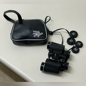 Vintage TASCO ZIP 8 x 30 mm Binoculars with Carrying Case